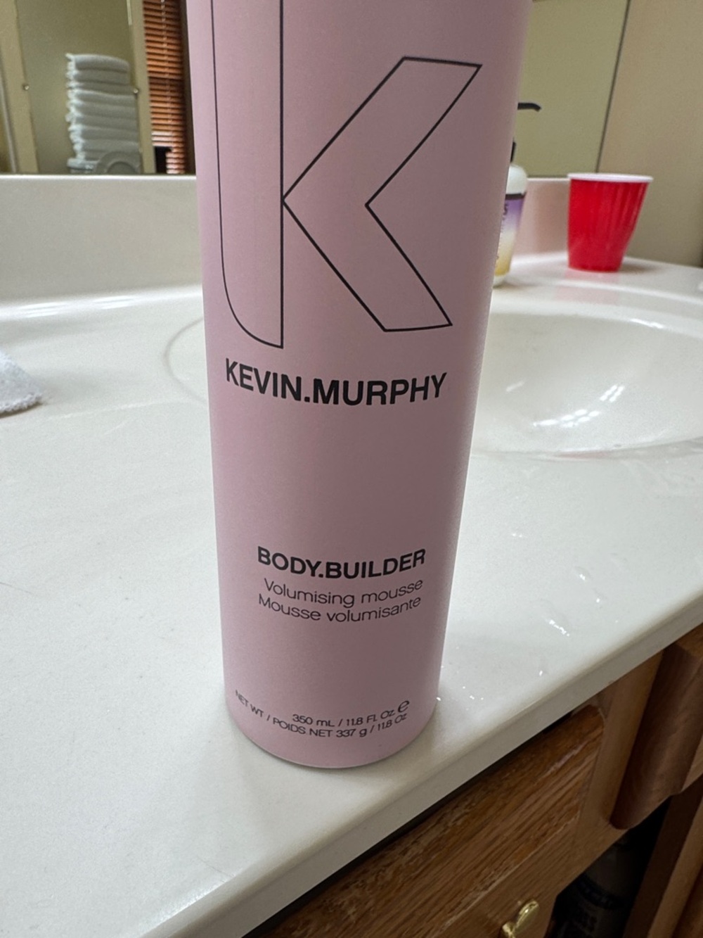 KEVIN.MURPHY Pink Volumising Hair Mousse